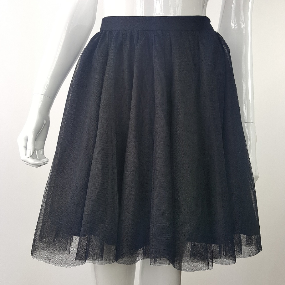Blondie Nites Black Tutu Skater Skirt